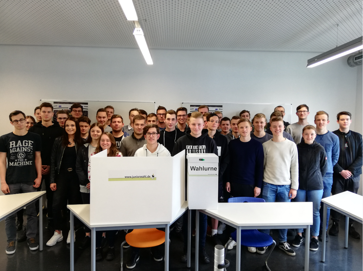 Die Juniorwahl Die HansGlasSchule wählt das EUParlament Hans